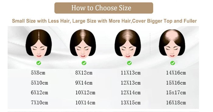 Rare wrap hair topper